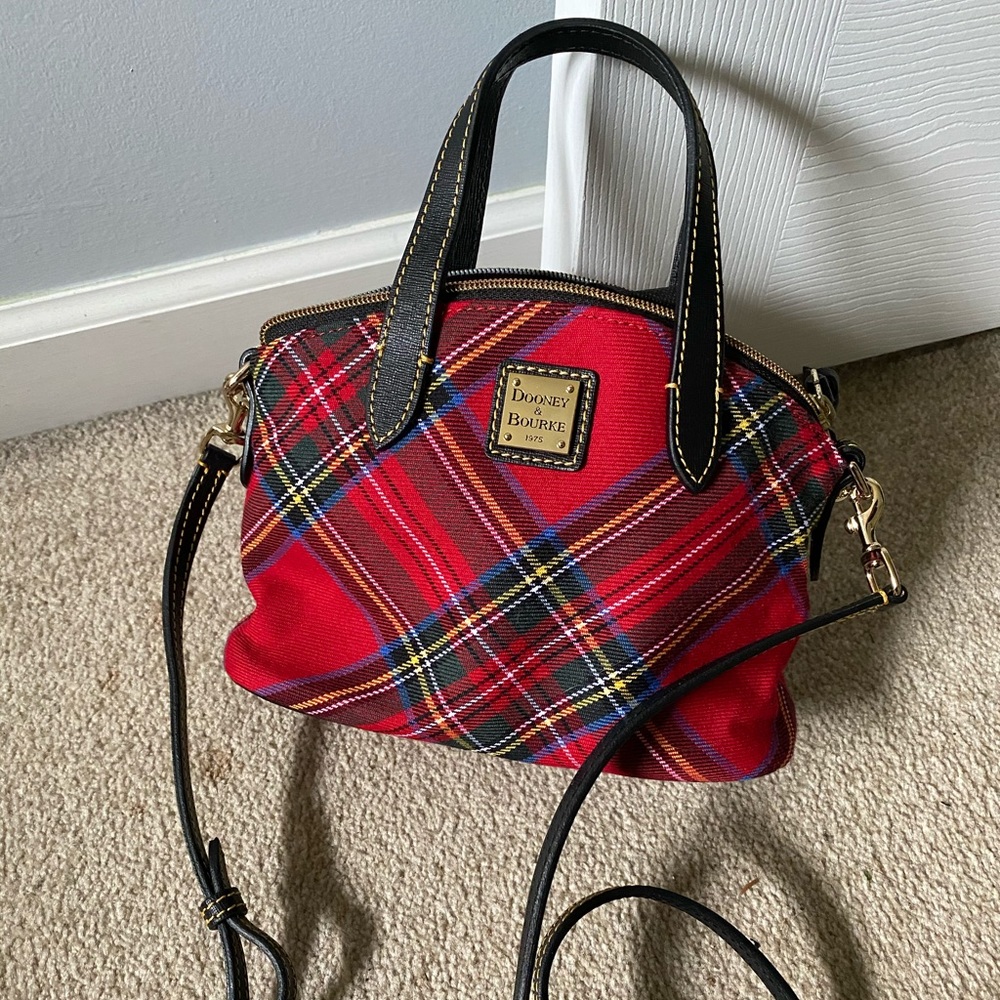 Dooney & Bourke crossbody plaid bag
